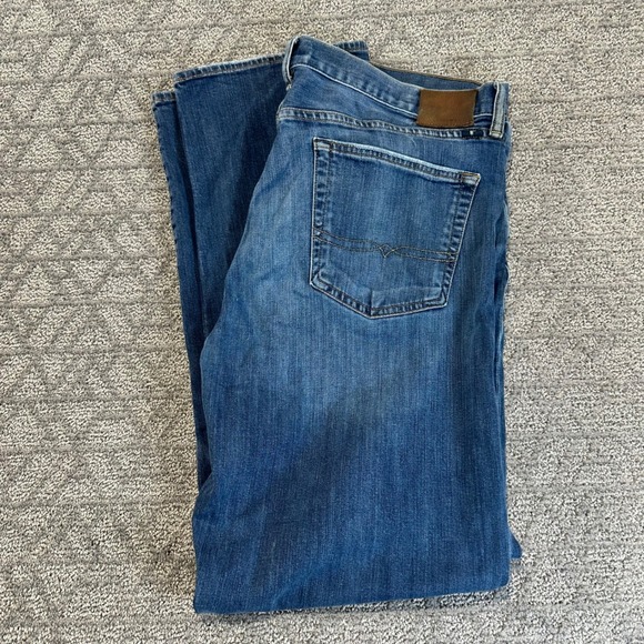Lucky Brand Other - Lucky Brand 363 Vintage Straight Jeans‎ Mens 38x32 dark Blue Wash Denim